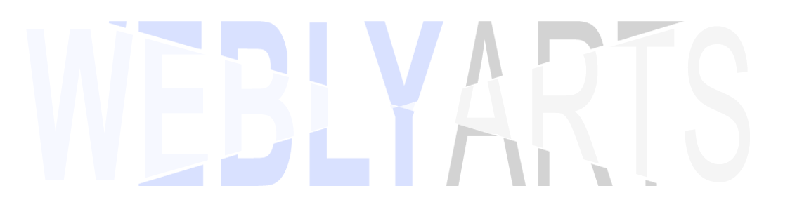WeblyArts Logo White